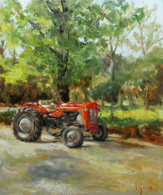Laurence GASIOR - tracteur de Georges