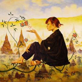 Jean Marie GASTEUIL - birman triptique 3