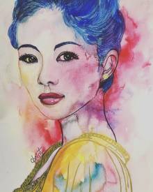 Christine GAUTHERON - CHRISTY - Couleurs Eclatantes de Zhang Ziyi