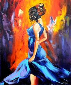 Denise GAY - La-Danseuse-de-Flamenco-65x54..jpg