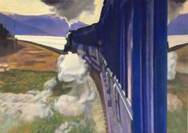 Claude GAZIER - Train Bleu 75x106.jpg