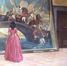 Claude GAZIER - Angelica+au+Palais de Tancréde 122x122cm.jpg