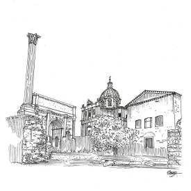 Amélia GAZZO - Forum Romain