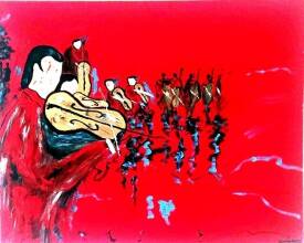 Jean Claude GIANGRECO - LE VIOLONISTE ROUGE BIG