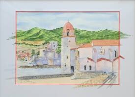Claudine GIBON - Collioure, la baie .jpg