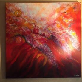 Christiane GILBERT - effervescence 80x80