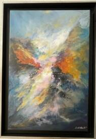 Christiane GILBERT - AU COEUR DE L'ABSTRAIT - 61X40