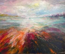 Christiane GILBERT - SERIE L'ILE - VUE SUR MER.