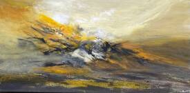 Christiane GILBERT - YELLOW ENERGY 80X40