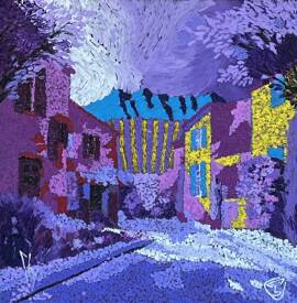 Eric Guillory - Gly - SAINTE VICTOIRE VIOLETTE