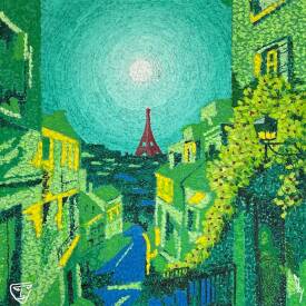 Eric Guillory - Gly - MONTMARTRE VERT