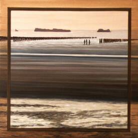 Frank GODILLE - Utah Beach au petit matin