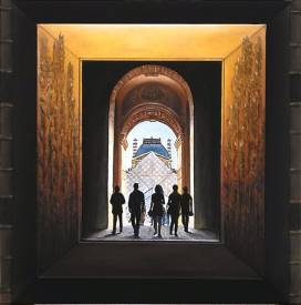 Frank GODILLE - Dans le Cadre d'une visite au Louvre