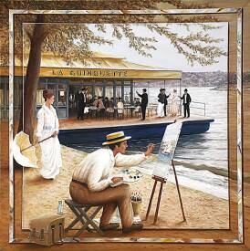 Frank GODILLE - Impressionnisme aux bords de Marne