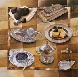 Frank GODILLE - "Chemin de table Périgourdin"