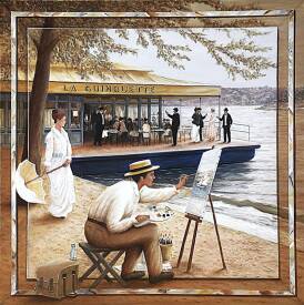 Frank GODILLE - Impressionnisme aux bords de Marne