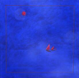 Frank GODILLE - Lune Rousse