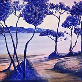 Frank GODILLE - Aurore bleue