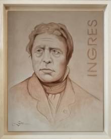 Jean Luc GOSS - Portrait de Ingres
