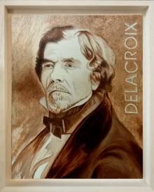 Jean Luc GOSS - Portrait de Delacroix