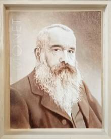 Jean Luc GOSS - Portrait de Monet
