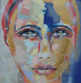 Chantal GOUGEON-MOUSSU - Portrait " Ella"