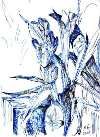 Natalia GRIGORIEVA - Tulipes sculpturales
