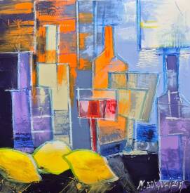 Myriam GUENAÏZIA - COCKTAIL  40X40