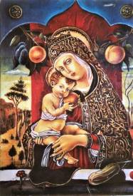 Viviane GUENERON - la Vierge à l'Enfant