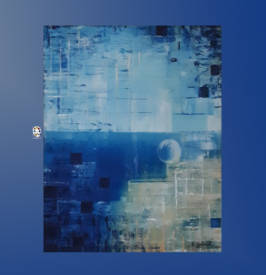 Sylvie GUEVEL - T Balle -sylvie guével-peintre de bretagne- abstrait bleu-.jpg