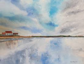 Jean-Philippe GUFFROY - 8/20 - Reflets sur la plage d'Audresselles