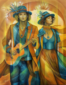 Jeannette GUICHARD BUNEL - les troubadours de l'infini