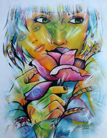 Jeannette GUICHARD BUNEL - Rose