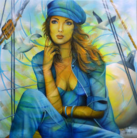 Jeannette GUICHARD BUNEL - la passagère du vent