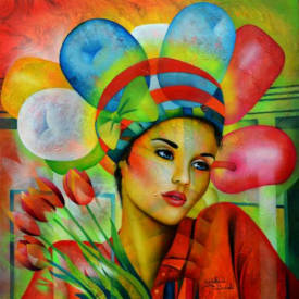 Jeannette GUICHARD BUNEL - pour un bouque tde tulipes