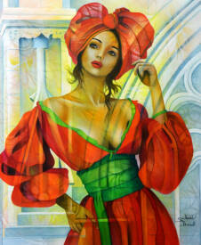 Jeannette GUICHARD BUNEL - comme une Esmeralda