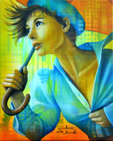 Jeannette GUICHARD BUNEL - Umbrella