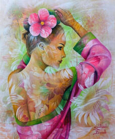 Jeannette GUICHARD BUNEL - fleur de silence