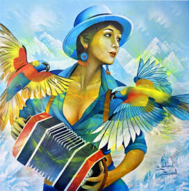Jeannette GUICHARD BUNEL - l'éveil du vent