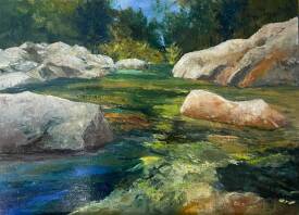 Lidia GUIGO - rivière verte (Corse)