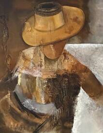 Lidia GUIGO - Femme au chapeau