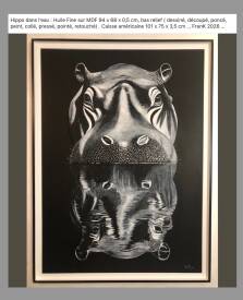 Frank GUILLARD - Hippo dans l'eau