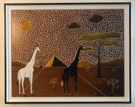 Frank GUILLARD - Mosaïk Girafes ( Les Jumelles )