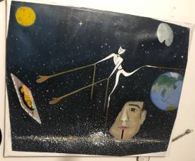 Frank GUILLARD - Le saut dans le vide .