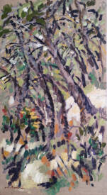 Miriam HARTMANN - 24.939 Chateaunoir, pins au-dessus Maria 145 x 80cm.jpg