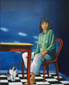 Marie Andrée HEMBERT - Série bleue "Alicia et son chat"