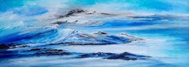 Florence V. HENRIC - La course des nuages_30x90