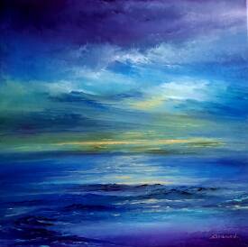 Florence V. HENRIC - Soir d'azur 50x50.jpg