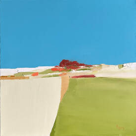 Sandrine HIRSON - 2024 1105 La vie est belle (50x50).JPG
