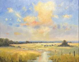 Boris HUGUENEL - Pâturage au crépuscule